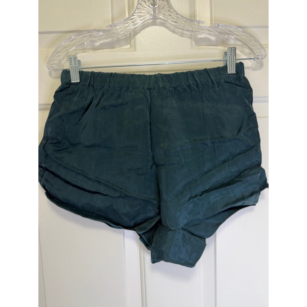 Women's Haven Well Within Cupro Lounge Shorts – Dark teal– Size S – Buttery So - Picture 3 of 7